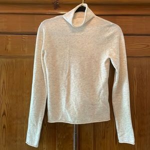 Wilfred Cream Turtleneck Sweater